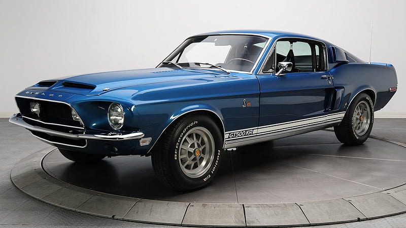1968 Shelby GT500, GT500, ford, car, 1968, classic, Shelby, vintage, HD wallpaper