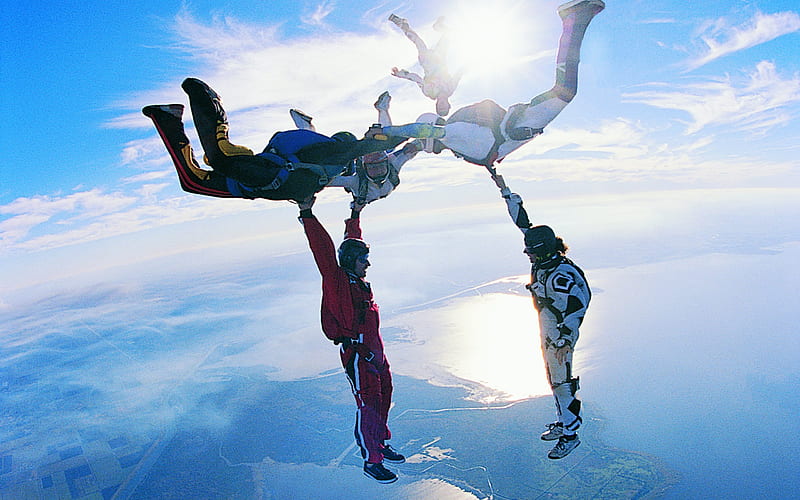 Skydiving style - extreme sports, HD wallpaper | Peakpx