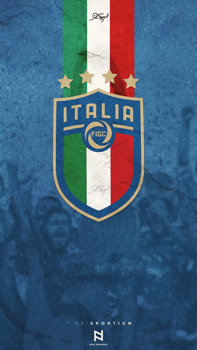 Italian Football, european soccer, figc, italia, italian national team, italian soccer, italy, HD phone wallpaper
