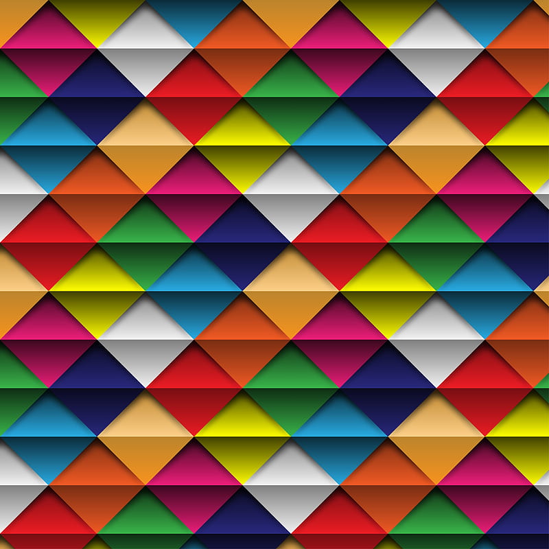 colorful, geometry, texture, HD phone wallpaper