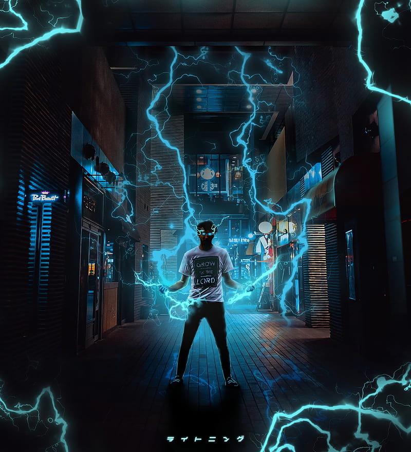 Guy, lightning, electricity, voltage, superpower, HD phone wallpaper |  Peakpx