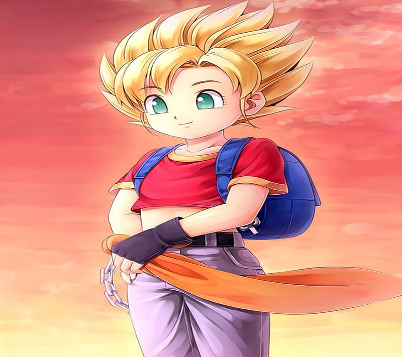 SSJ Pan, anime, dbgt, dbz, pan, saiyan, super, HD wallpaper