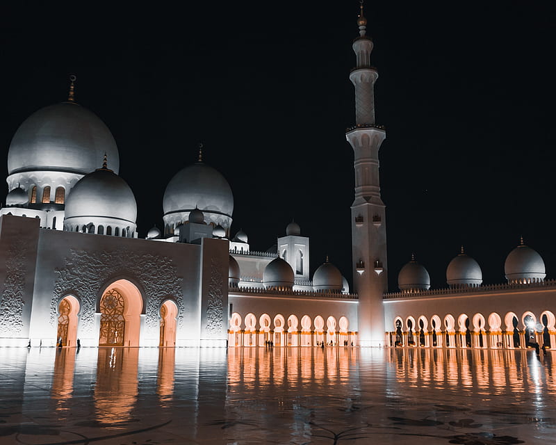 Mosques, Sheikh Zayed Grand Mosque, Abu Dhabi, HD wallpaper