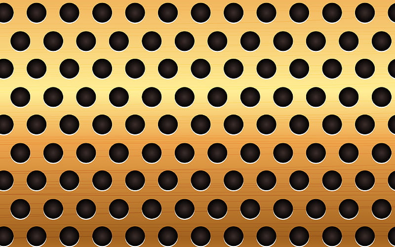 background gold metal grid or grill background texture