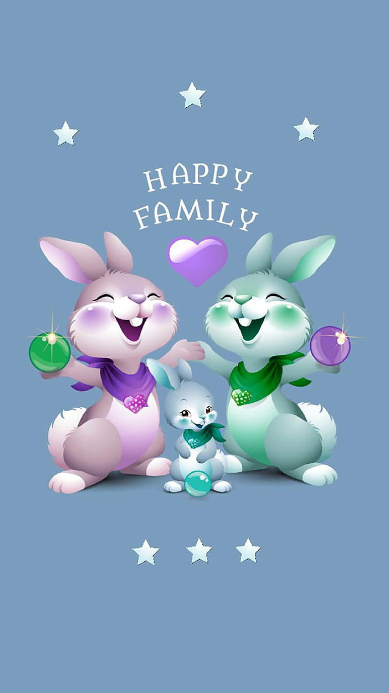 Happy Family, amore, sentimenti, HD phone wallpaper