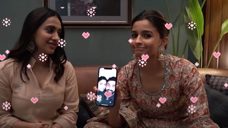 Alia Bhatt reveals her phone featuring Ranbir Kapoor, gives cryptic response to marriage question. Watch. Bollywood, HD wallpaper