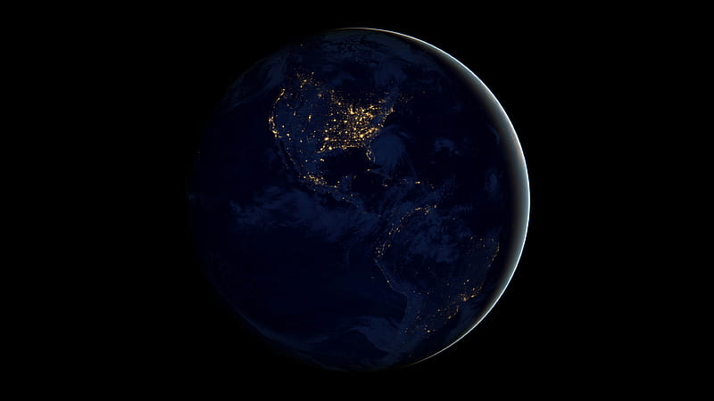 Earth From Space , earth, space, digital-universe, HD wallpaper