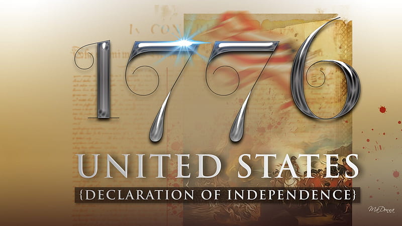 Declaration of Independence, USA, 1776, Independence, America, Constitution, United States, 4th of July, coillaage, Revolutioin, HD wallpaper