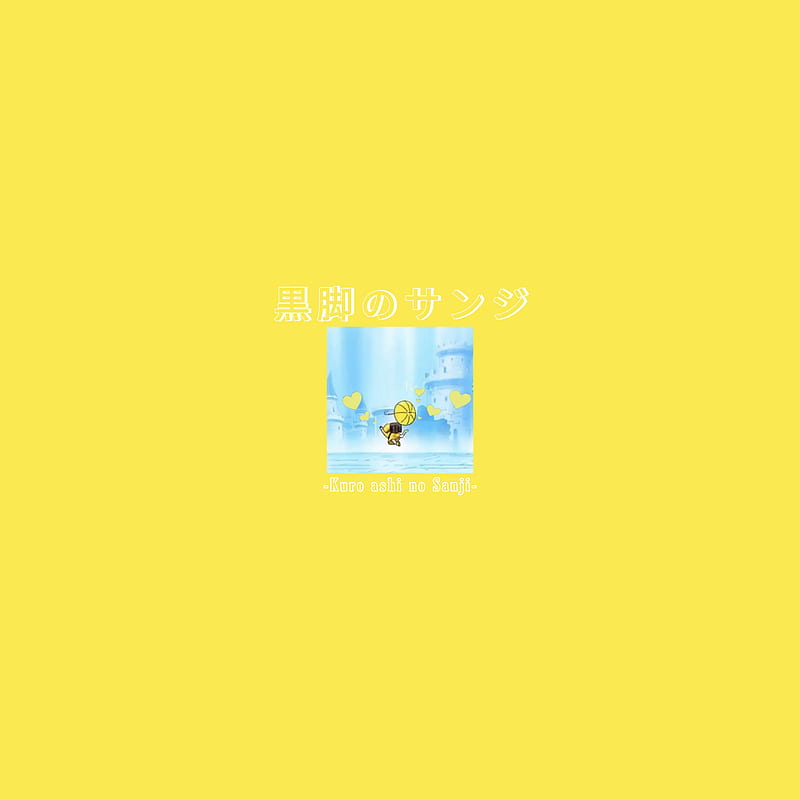 Vinsmoke Sanji, yellow, anime, One piece, HD phone wallpaper