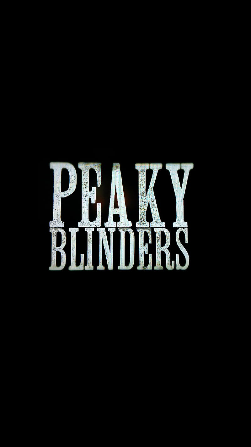 Peaky blinders logo, black, HD phone wallpaper