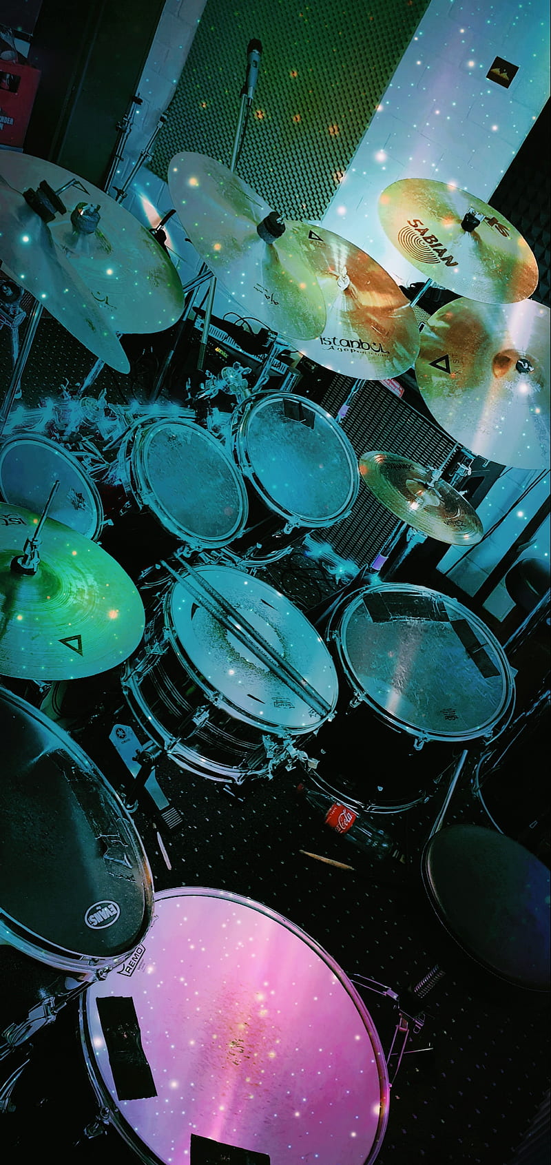 SpaceDrums, cymbals, drums, drumsticks, metal, music, psicodelia, rock, sabian, space, zildjian, HD phone wallpaper