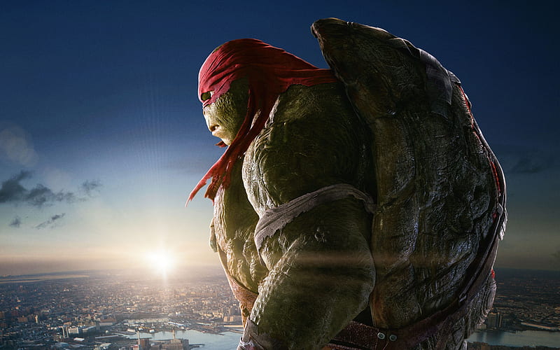 Raphael In Teenage Mutant Ninja Turtles, teenage-mutant-ninja-turtles, ninja-turtle, movies, 2016-movies, HD wallpaper