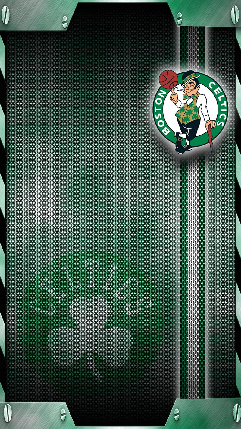 Boston Celtics, basketball, clover, green, nba, HD phone wallpaper
