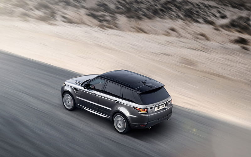 Land Rover, Range Rover Sport, 2016, road, speed, HD wallpaper