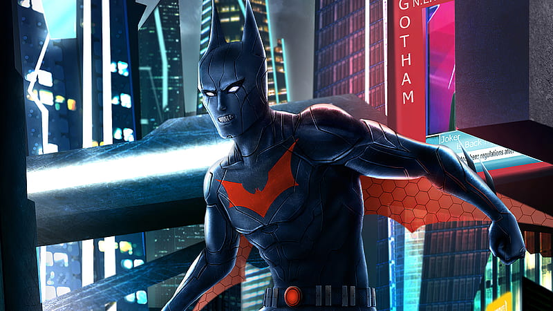 Batman Beyond Artwork 2020, batman, superheroes, artwork, artstation, HD wallpaper