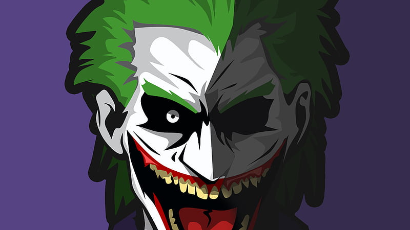 Joker Digital Art, joker, supervillain, superheroes, artist, artwork, digital-art, HD wallpaper