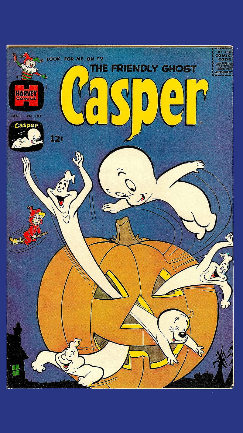 Casper, cartoons, comics, the friendly ghost, HD phone wallpaper