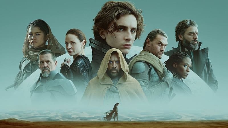 Dune: Part One 2021, afis, part one, movie, poster, timothee chalamet, people, dune, HD wallpaper