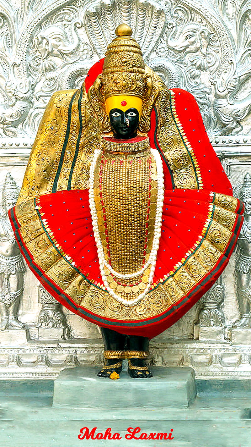 Godess Moha Laxmi, kolhapur, lakshmi, moha laxmi, HD phone wallpaper