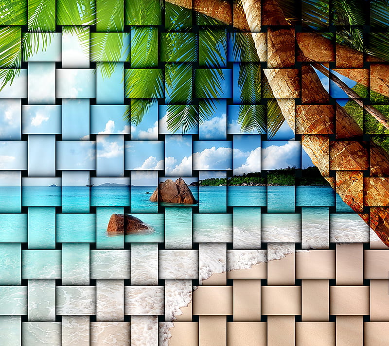 Paradise Twist, paradise, tropical, twist, HD wallpaper