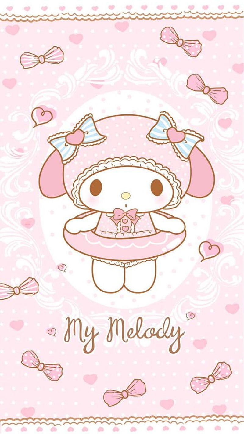 My Melody, cartoon, HD phone wallpaper