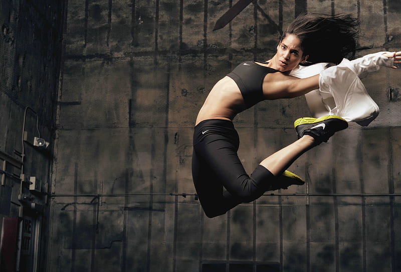 Sofia Boutella Nike, sofia-boutella, celebrities, girls, HD wallpaper