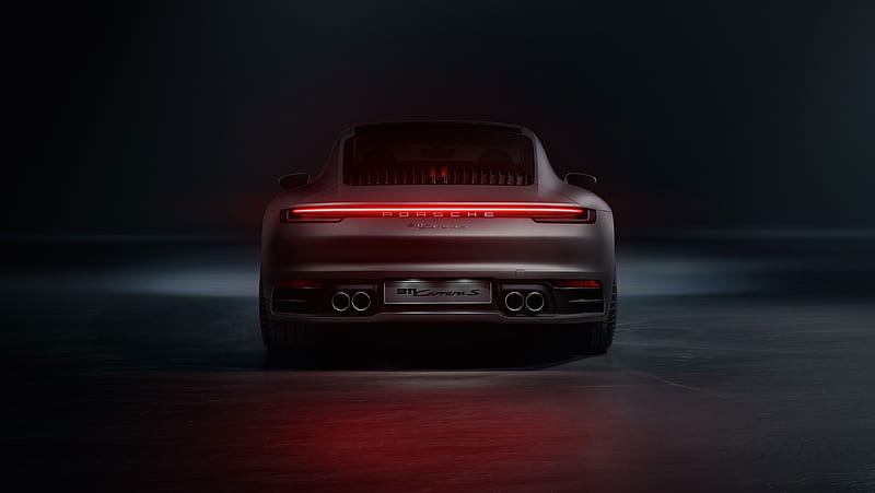 Porsche Back -Poster