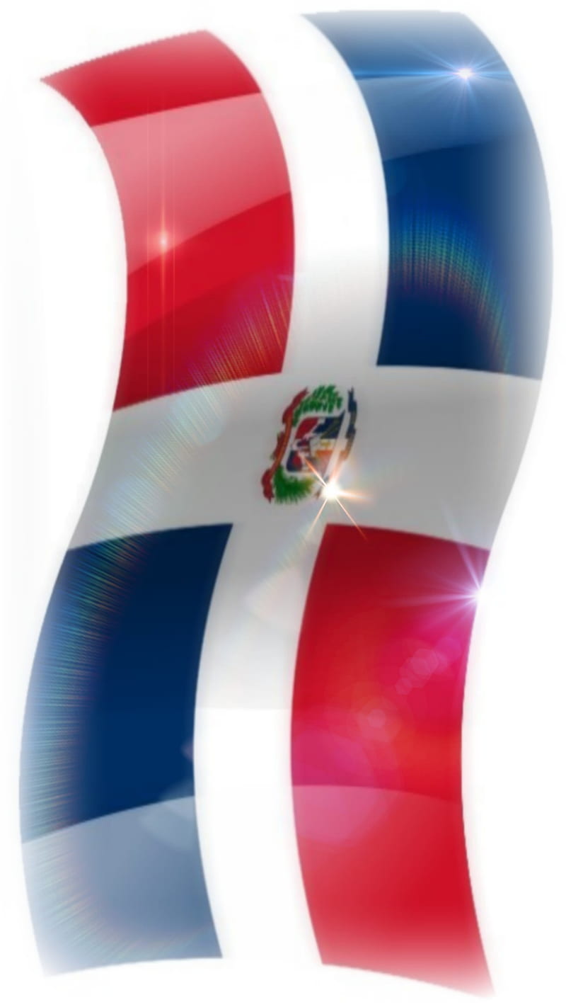 Dominican Republic , flag, rd, HD phone wallpaper