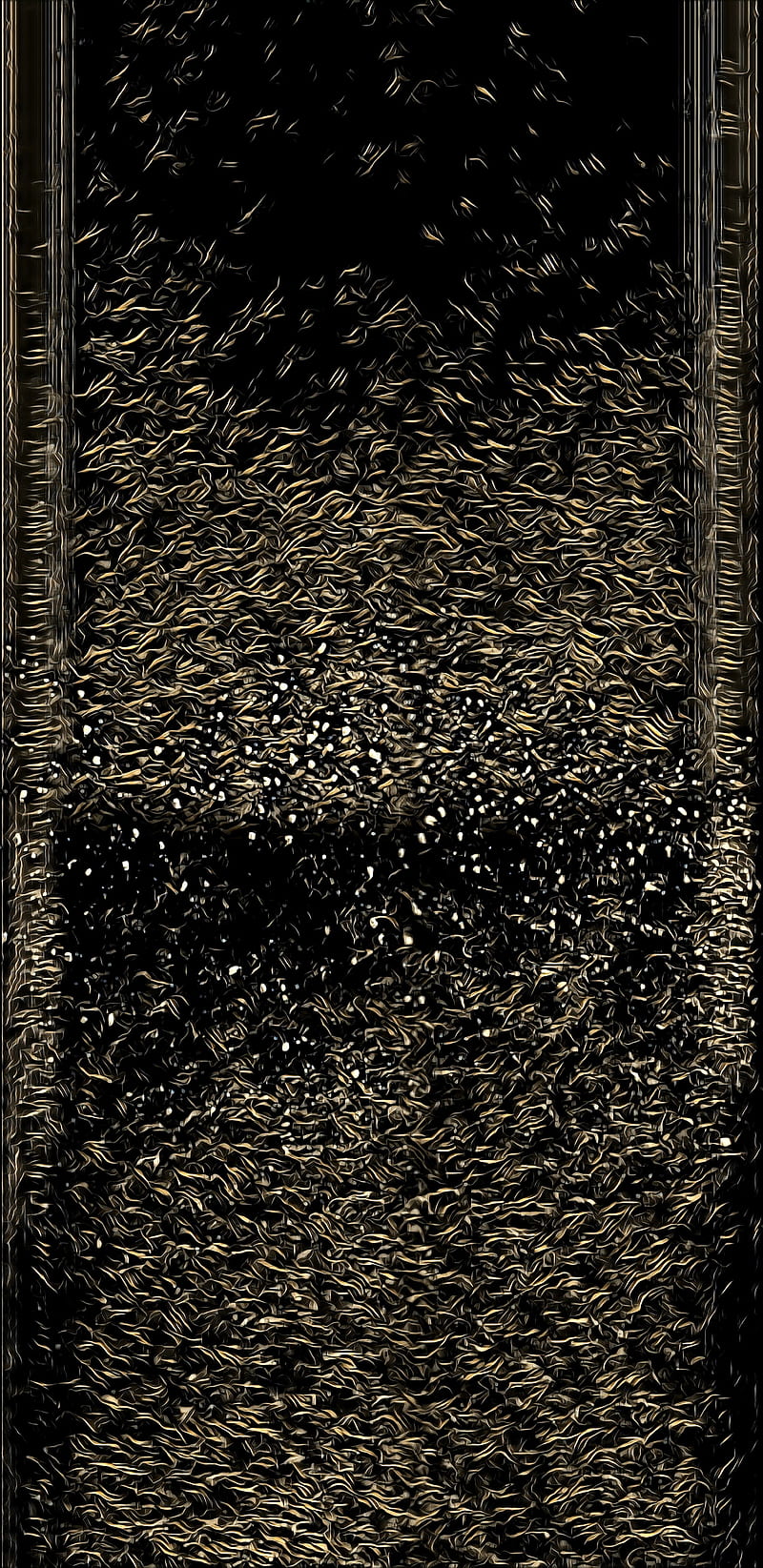 S Amoled Disrupt (259), Imaginesium, abstract, black, concrete, dark, edge, galaxy, gold, stone, texture, HD phone wallpaper