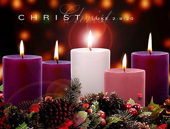 Advent candles, advent, christmas, candles, HD wallpaper | Peakpx