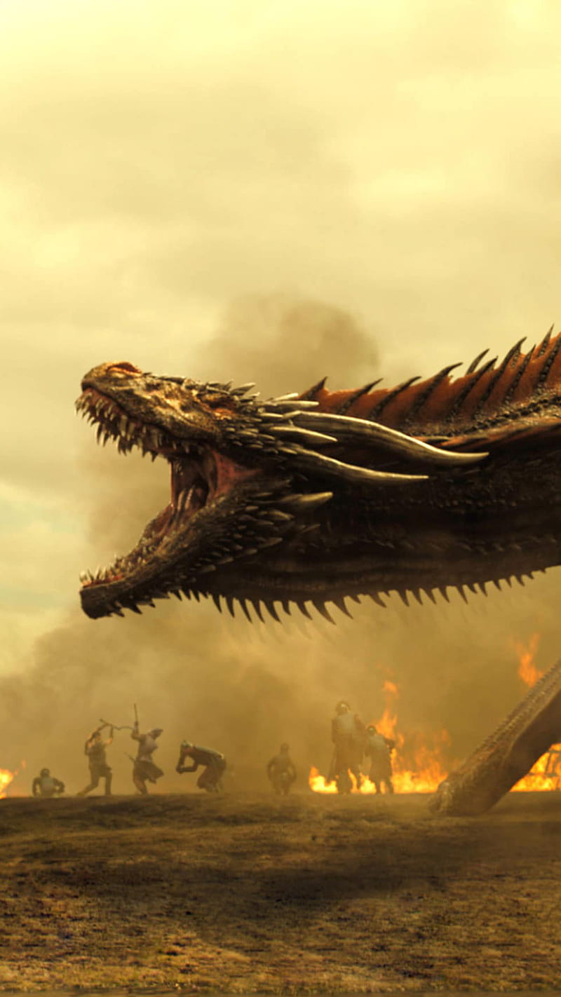 Drogon Daenerys Targaryen Dragon Fire Game Of Thrones Hd Phone