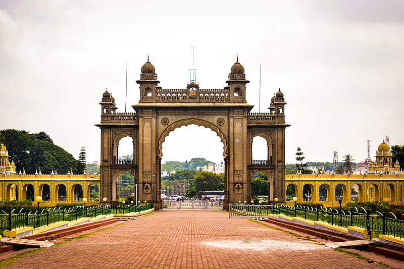 Mysore palace, travel, HD wallpaper