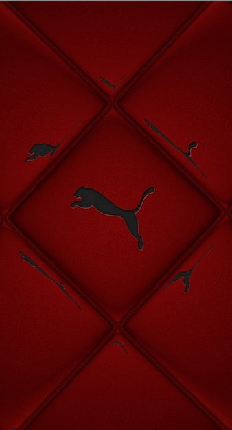 red puma wallpaper