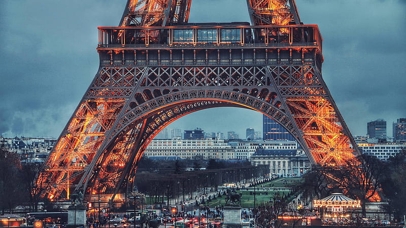 Eiffel tower, paris, france Laptop Full, City, , and Background, HD  wallpaper | Peakpx