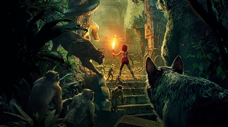 The Jungle Book Movie Poster, HD wallpaper