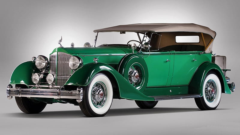 1934 Packard 12 cylinder Convertible convetible, Packard, bonito, carros, graphy, automobile, auto, wide screen, HD wallpaper