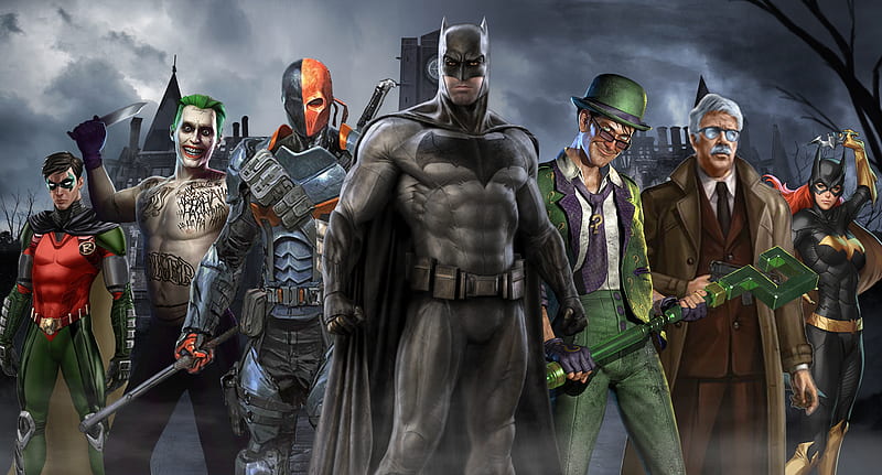 Dc Superheroes Fan Art, superheroes, batman, joker, batgirl, deathstroke,  artwork, HD wallpaper | Peakpx