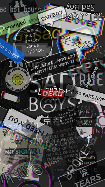 Im fine, crying, heartbreak, sad, sad boy hours, sadness, HD phone wallpaper  | Peakpx