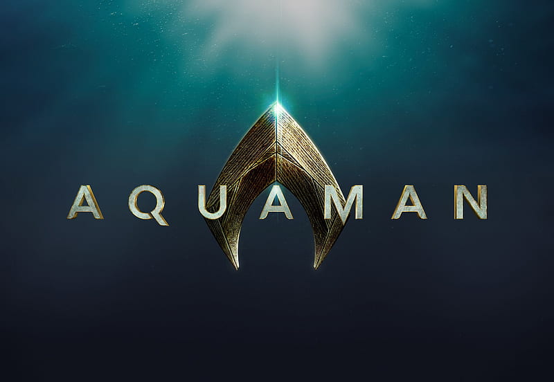 2018 Aquaman Movie Logo, aquaman, 2018-movies, logo, HD wallpaper