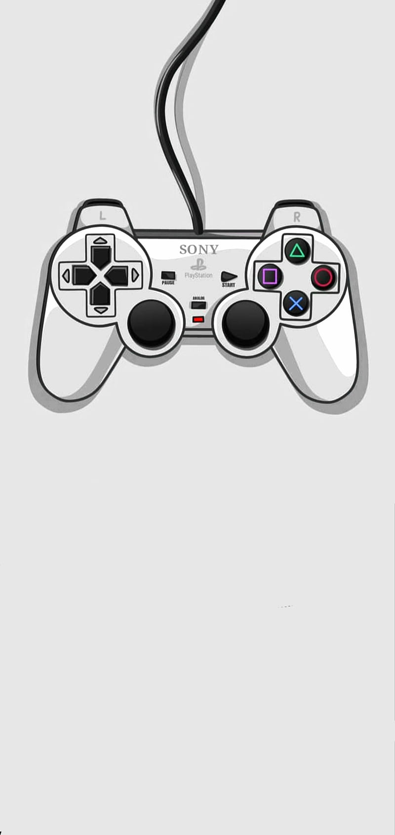 mando ps1 original gris con joystick playstatio - Buy Video games