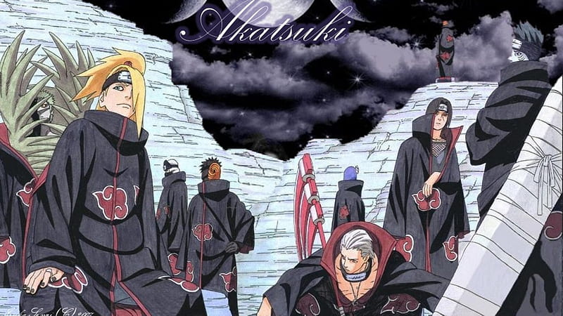 Naruto akatsuki 1680x1050 Anime Naruto HD arte, Naruto, akatsuki