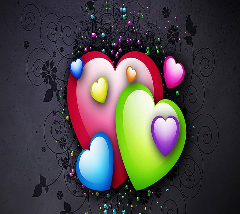 Compartir 64+ imagen cool heart background - Thcshoanghoatham-badinh.edu.vn