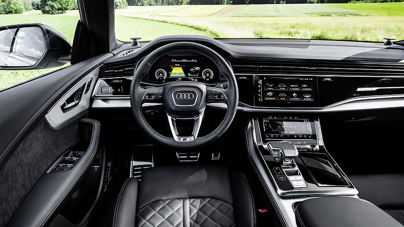 Audi Q8 60 TFSI e quattro S line 2020 Interior, HD wallpaper