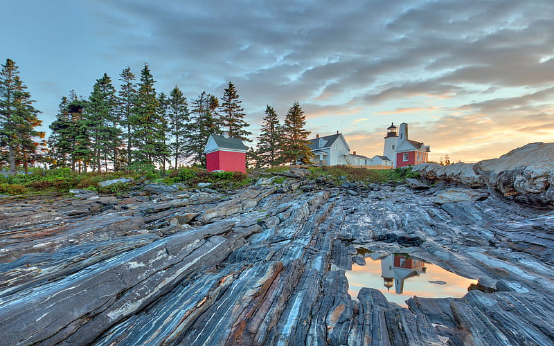 Pemaquid Lighthouse Maine 2020 Bing, HD wallpaper