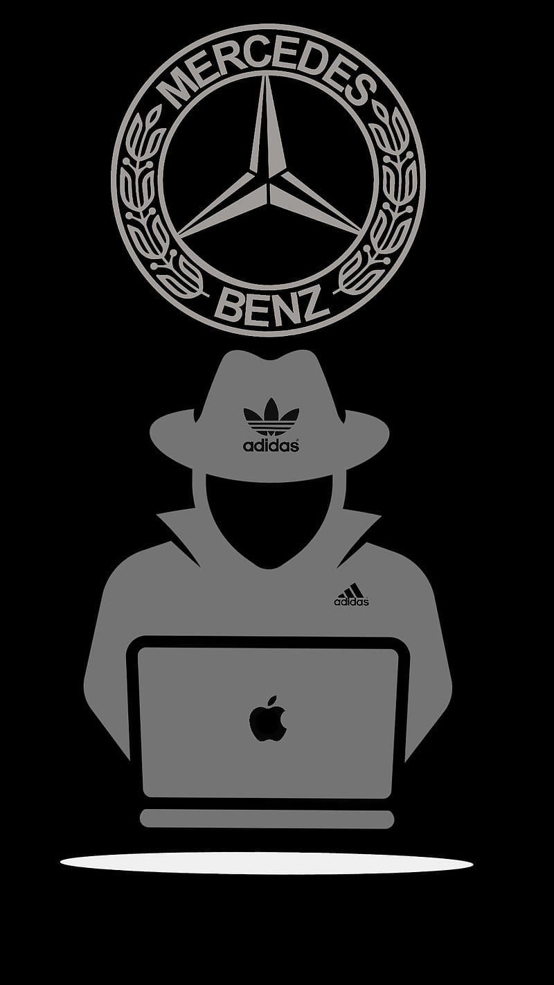 Resonar presupuesto deseo Adidas, hacker de manzana, mercedes-benz, militar, piratas, negro, unido,  Fondo de pantalla de teléfono HD | Peakpx