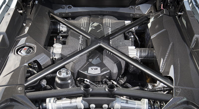 2014 Lamborghini Aventador LP 700-4 Roadster - Engine , car, HD wallpaper