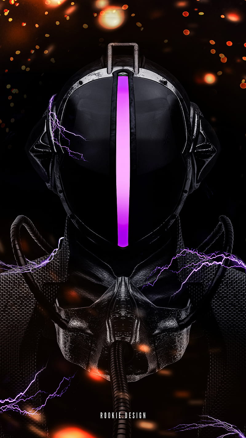 Sci Fi Cyberpunk Phone Wallpaper - Mobile Abyss