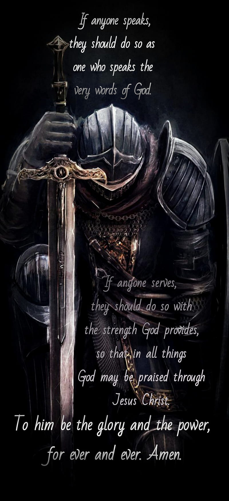 On my knee, armor of God, religious, sayings, scripture, strength, quotes,  HD phone wallpaper | Peakpx