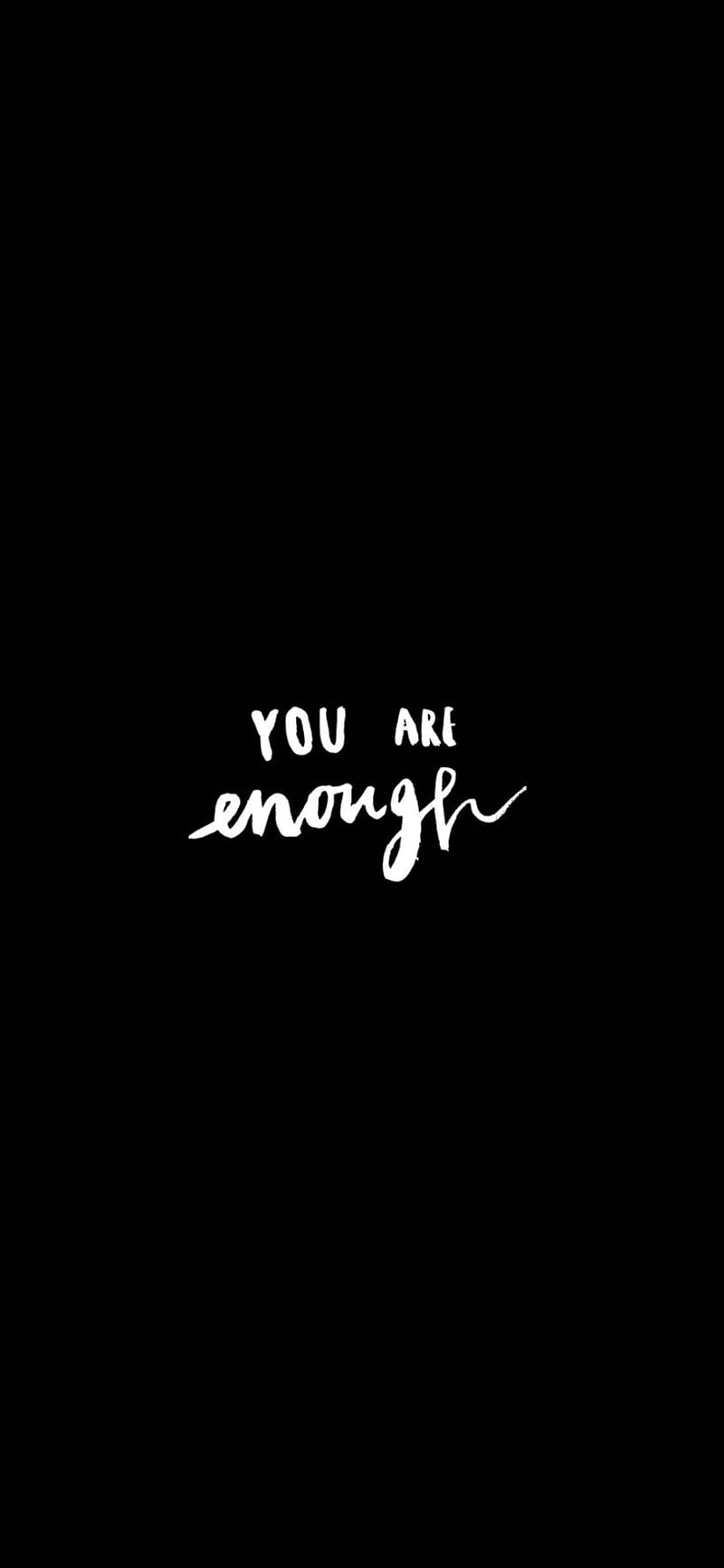 You Are Enough  Wallpaper  Happy words Uplifting words Fly quotes