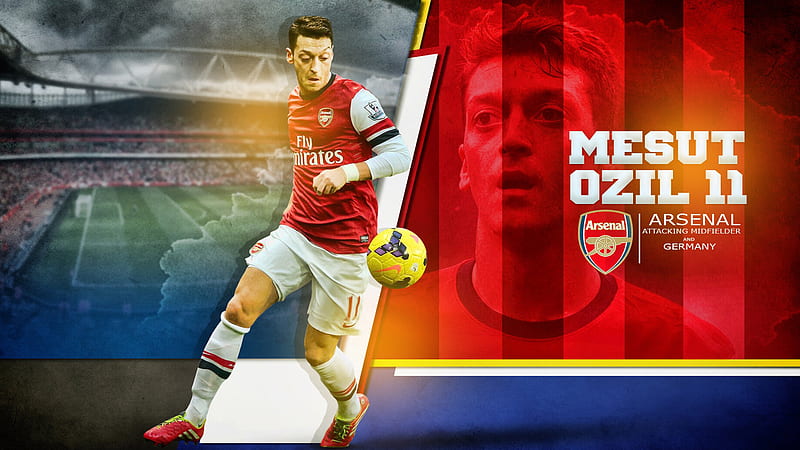 Mesut Ozil Arsenal F.C, HD wallpaper